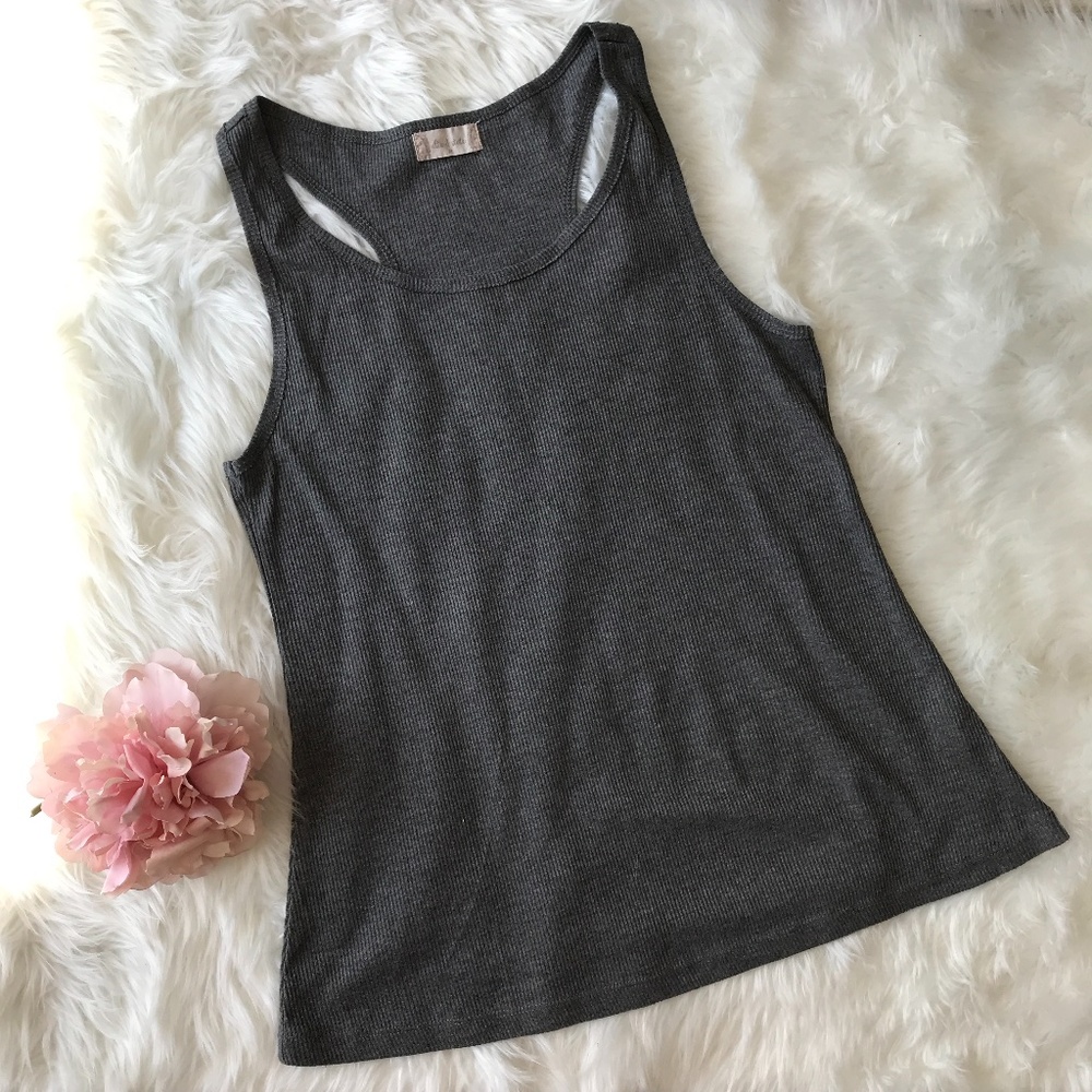 Gray Altar’d State Ribbed Tank